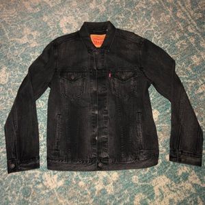 Levi’s Black Denim Trucker Jacket